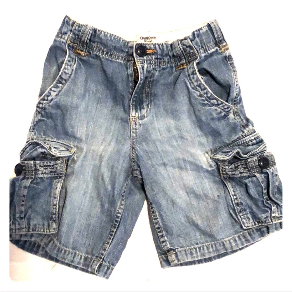 OshKosh B’gosh jean cargo shorts size 6